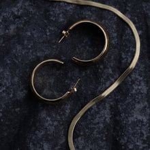 Load image into Gallery viewer, Maah Gold Hoop Earrings