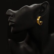 Load image into Gallery viewer, Maah Gold Hoop Earrings
